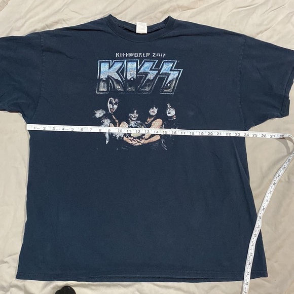 KISS World Tour 2017 concert tshirt size 2XL - Picture 5 of 8